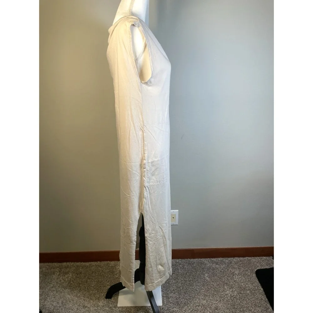 FP Beach‎ Dress Free People Medium Beige Shift Smock Swim Coverup Vacation Tank